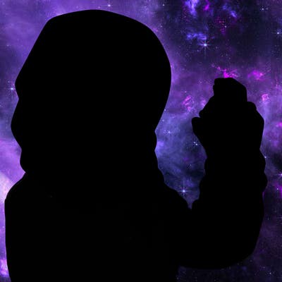 a realistic girl, spray painting