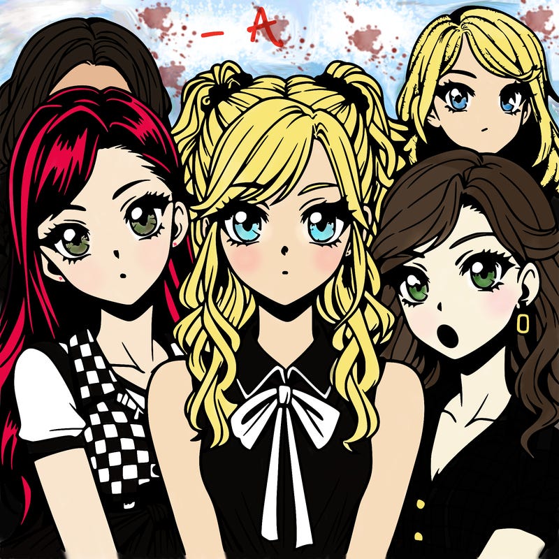 anime version of pretty little liars