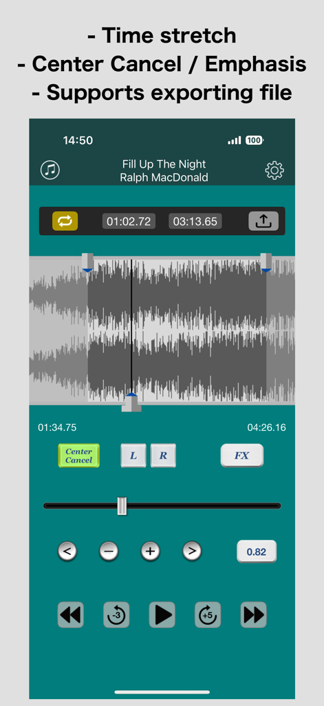 Time Stretch / 31 EQ / AUv3 - Music App | MWM