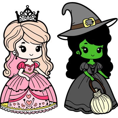 princess as a witch