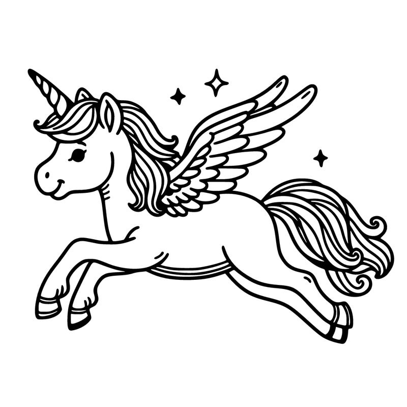 flying unicorn