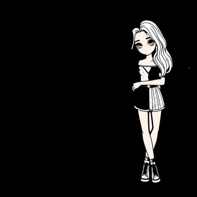 a group of girls realistic