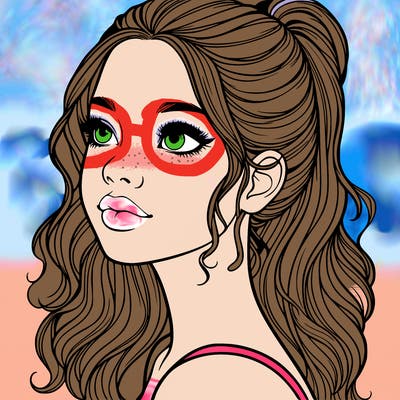 beautiful realistic girl