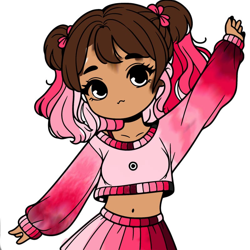 girl in a cute crop top