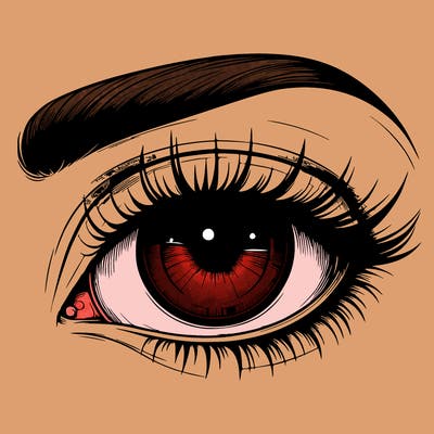 realistic eye