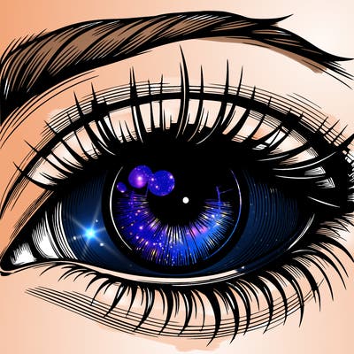 realistic eye