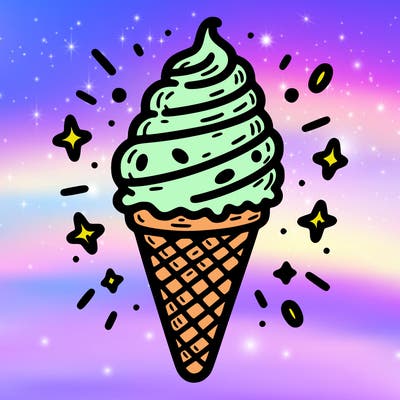 ice cream cone