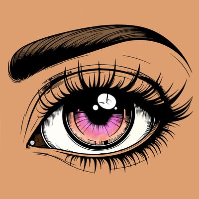realistic eye
