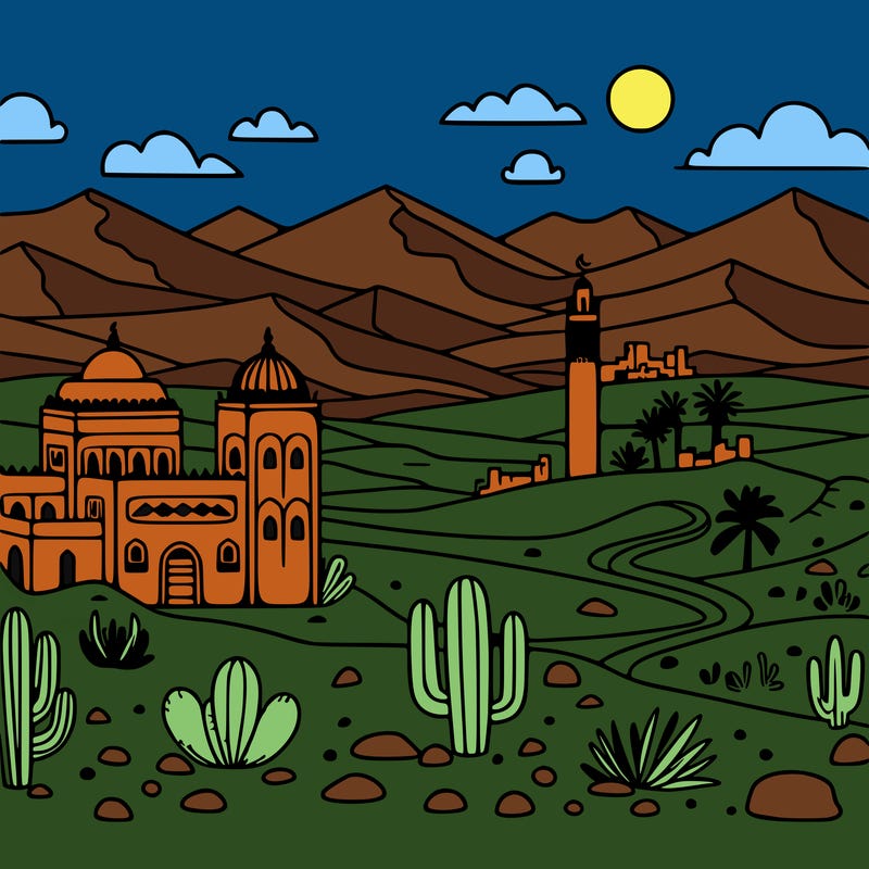 moroccan desert