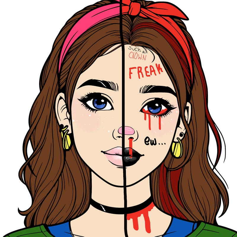 realistic teenage girl