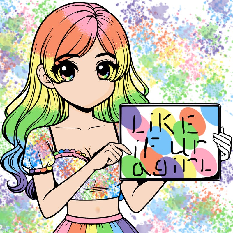 realistic pretty girl holding blank sign