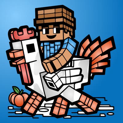 mincraft chicken jokey