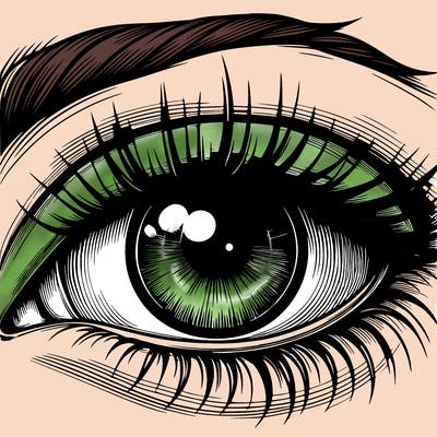 realistic eye