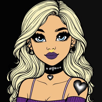 realistic pretty girl