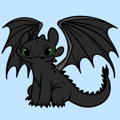 toothless dragon