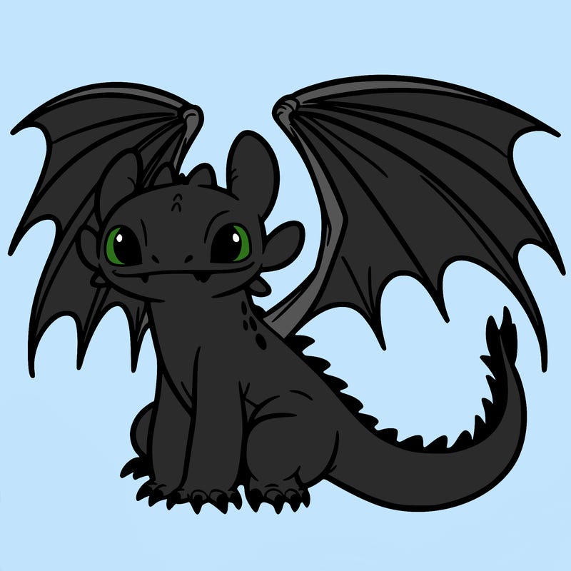 toothless dragon