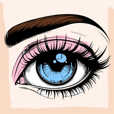 realistic eye