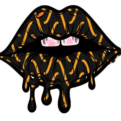 lips that look realistic and drip