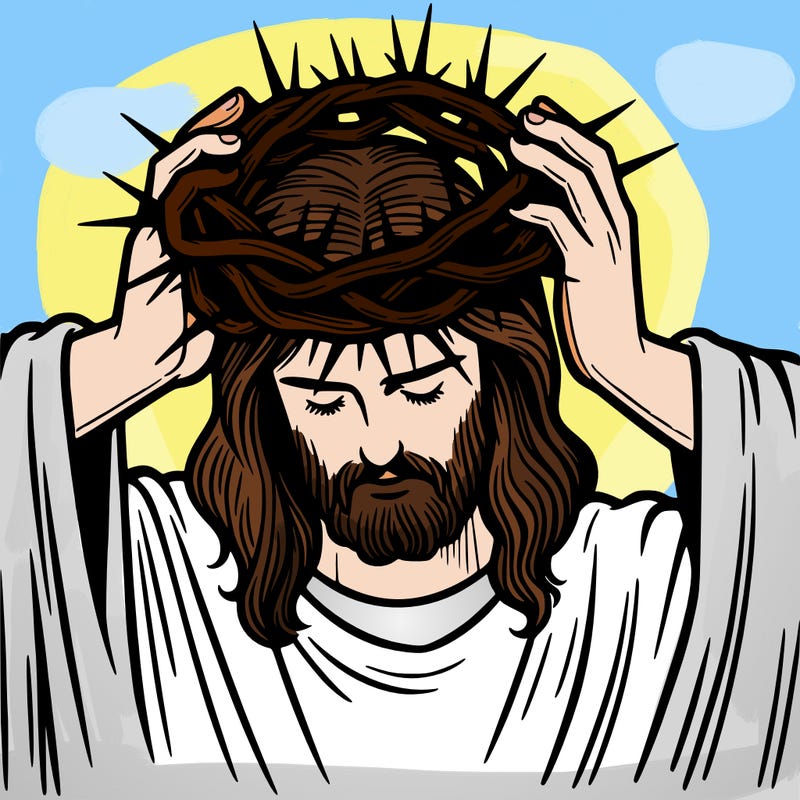 the crowning of jesus with thorns