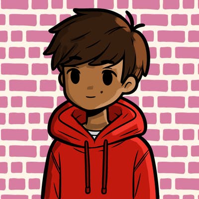 boy with a hoodie