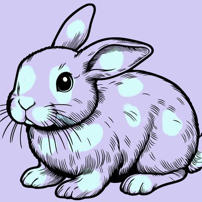 realistic bunny