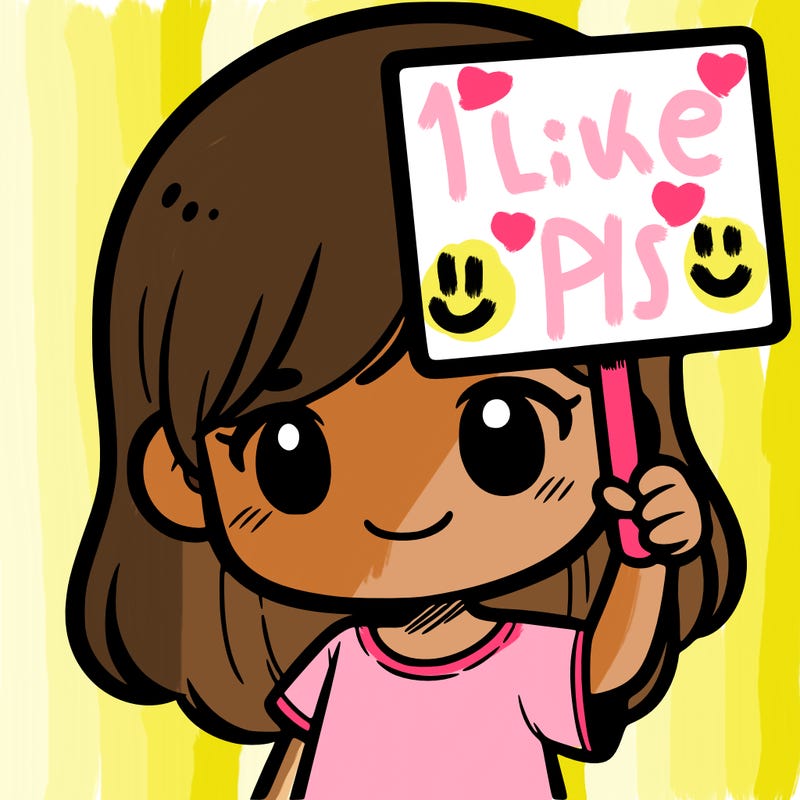 a girl holding up a blank sighn