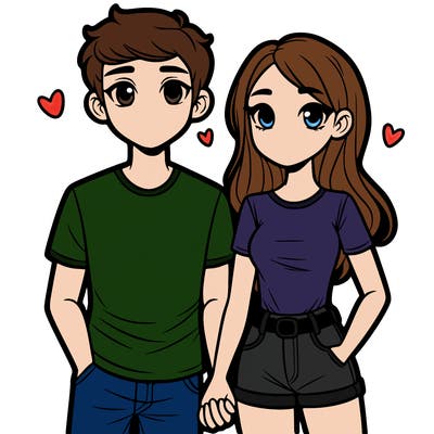 boyfriend and girlfriend