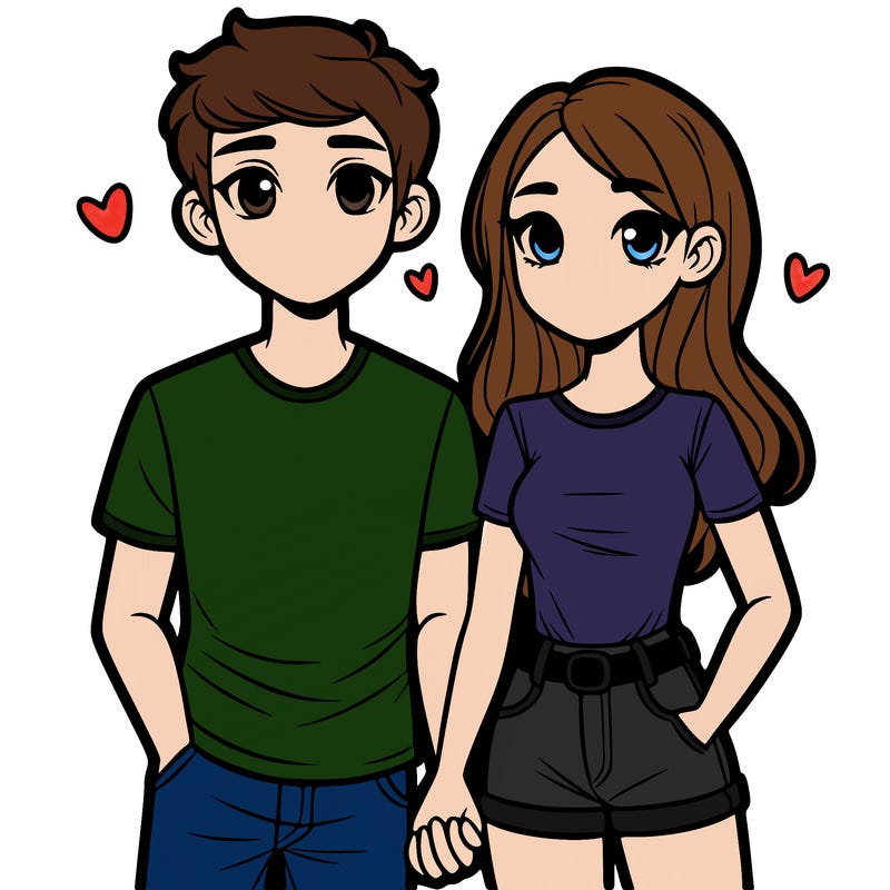 boyfriend and girlfriend