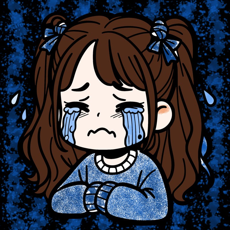 girl crying