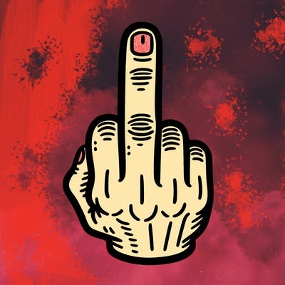 middle finger
