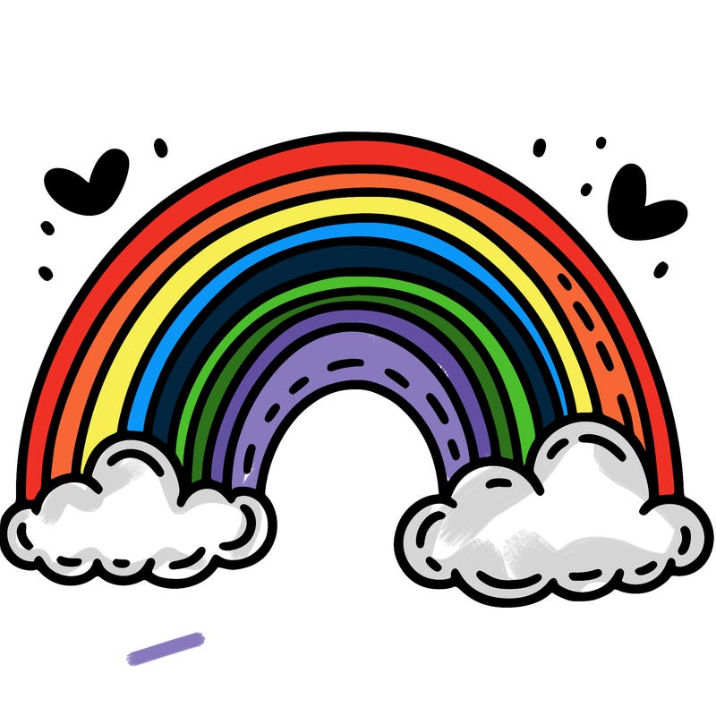 easy rainbow
