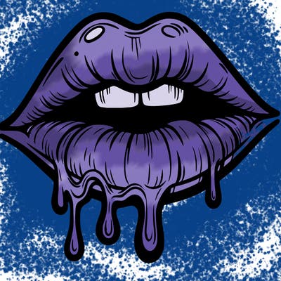 lips that look realistic and drip