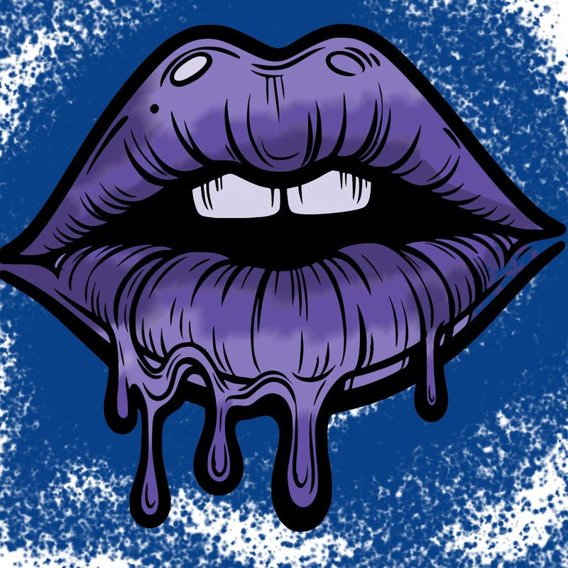 lips that look realistic and drip