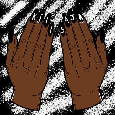 two hands with nice nails