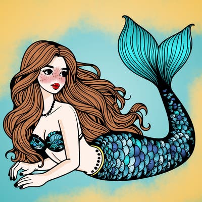 realistic mermaid