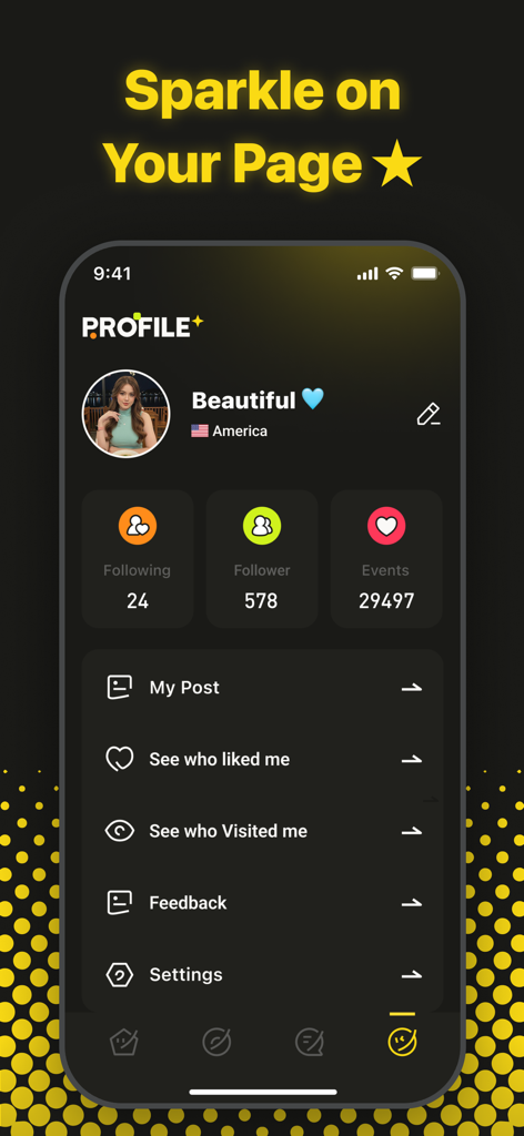 Kumi:Discover, Share, Connect - A user profile interface in the Kumi app showing follower counts, location, and social engagement options.