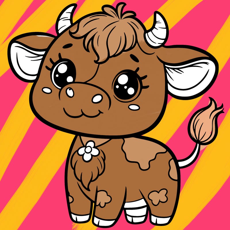 cute cow