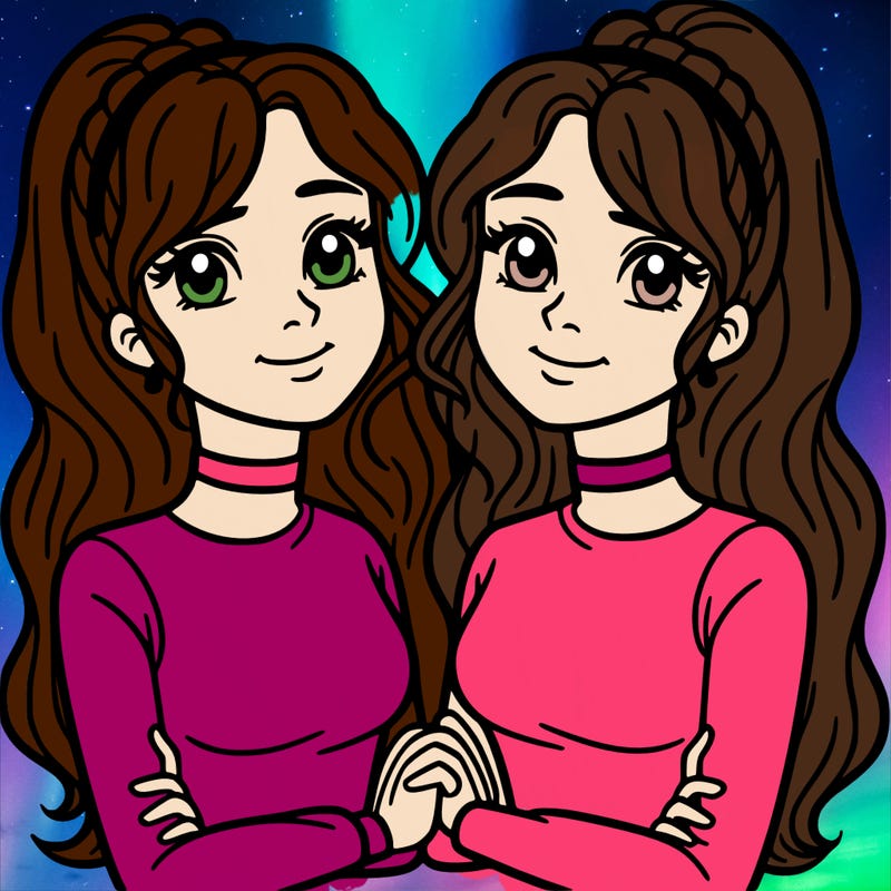 teen twin sisters