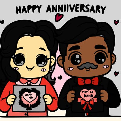 happy anniversary mom and dad
