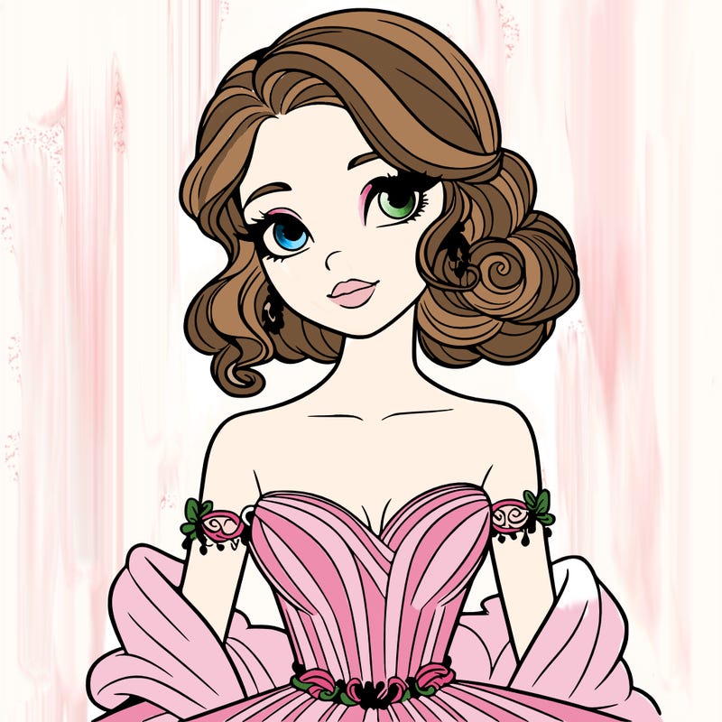 a pretty elegant lady