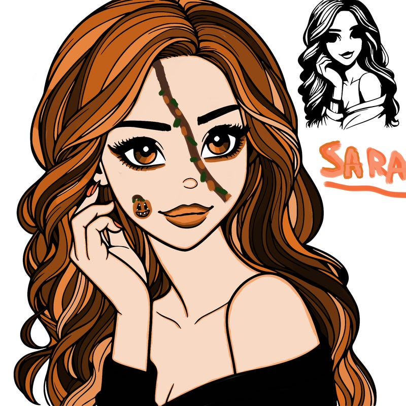 beautiful girl realistic