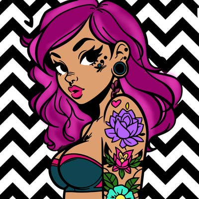 tattoo girl