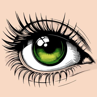 realistic eye