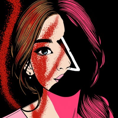 beautiful realistic asian woman