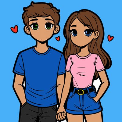 boyfriend and girlfriend