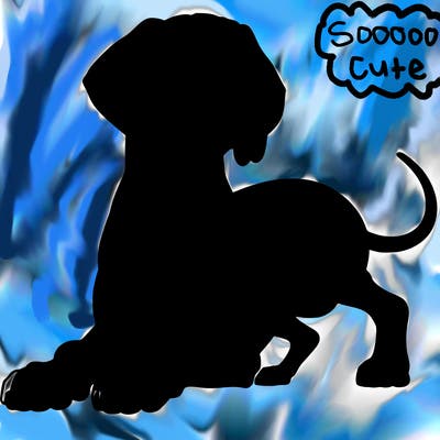 realistic great dane dog