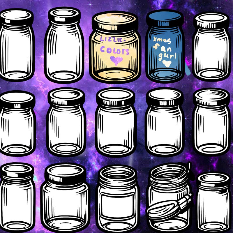 empty jars