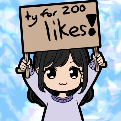 girl holding big sign