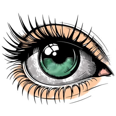 realistic eye