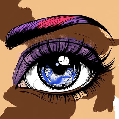 realistic eye